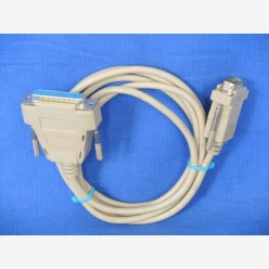 DB9M to DB25F Cable, 6 feet long